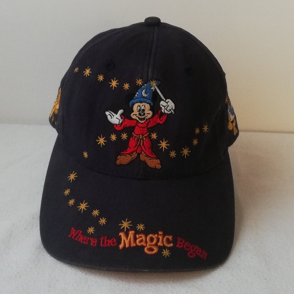 Vintage Childs Disneyland Resort Where The Magic Began Baseball Cap Hat